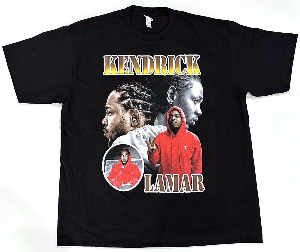 Kendrick Lamar Hip Hop Short Sleeve Graphic Print T-Shirt AHN00738